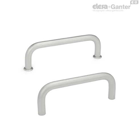 GN 425-NI Cabinet U-Handles Stainless steel | Elesa+Ganter